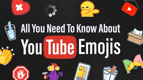 📣 All You Need To Know About 🔴 YouTube Emojis 🔴 | 🏆 Emojiguide