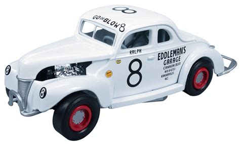 1940 Ralph Earnhardt #8 Eddleman's Garage Ford Coupe Diecast