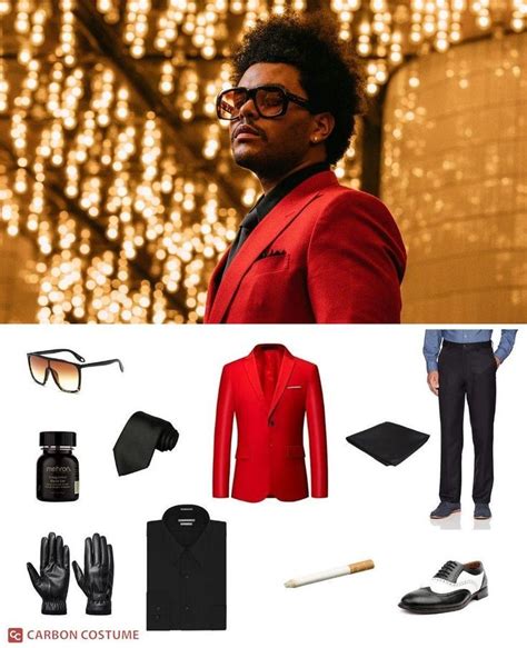 The Weeknd Blinding Lights outfit|Leapice | The weeknd halloween costume, Halloween costumes for ...