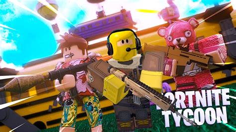 FÁBRICA DE FORTNITE no ROBLOX ( Fortnite Tycoon ) ‹ KevynZ › - YouTube