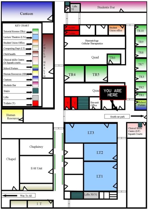 University Hospital London Map