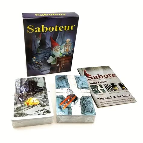 Saboteur Strategy Card Game Party Card Game Board Games - Temu Australia