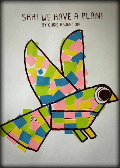 Craft based on Chris Haughton's 'Shh! We have a plan!'