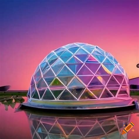 Geodesic dome aquaponic farming in west africa