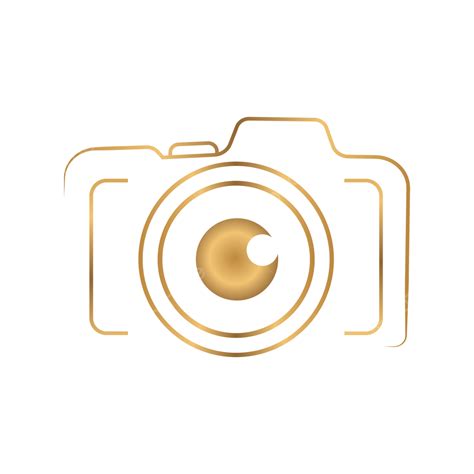 Creative Logo Design Vector Hd PNG Images, Creative Golden Photography Camera Logo, Photography ...