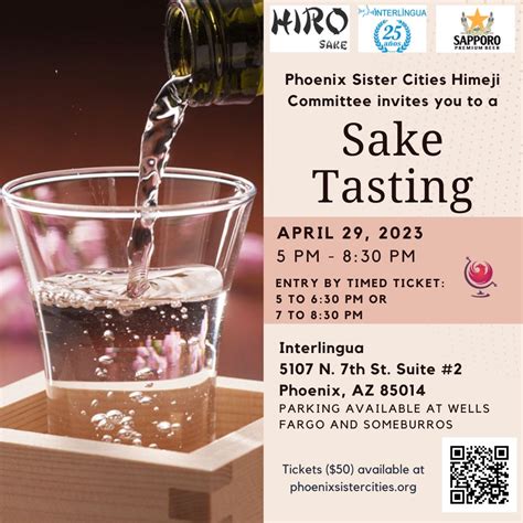 Sake Tasting