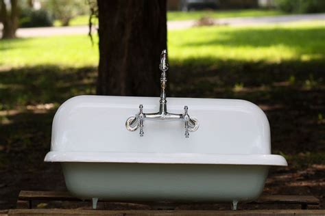 Cast Iron Farmhouse Sink Vintage