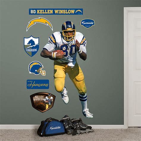 Shop San Diego Chargers Wall Decals & Graphics | Fathead NFL