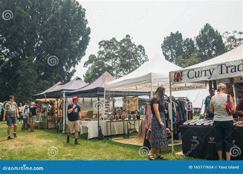 Bellingen Valley Town, NSW, Australia, 2019. Saturday Markets Editorial Stock Image - Image of ...