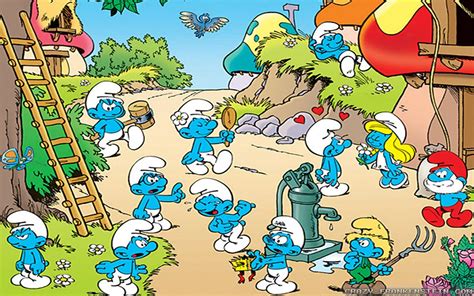 The Smurfs Cartoon Wallpapers 2 19201200 el 17 anata ga naritai ...