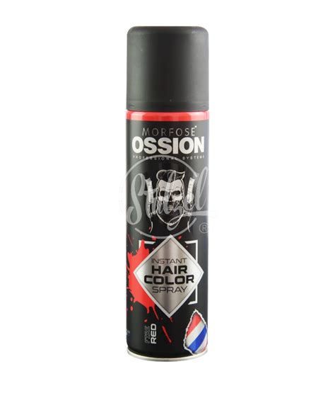 Ossion Instant Hair Color Spray Fire Red - Stulzel Chile