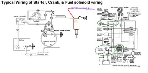 Kubota Fuel Shut Off Solenoid Wiring Diagram