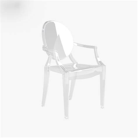 Ghost Chair Model - TurboSquid 1420436