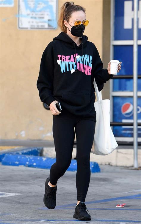 Olivia Wilde Wears Harry Styles' Treat People with Kindness Merch in L.A.