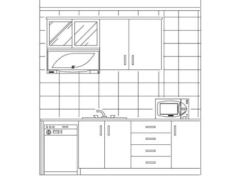 اوتوكاد مخططات مطابخ | Bedroom Project