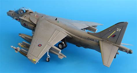 Revell's airplane model Harrier in scale 1:48 | Model Kits: cars, ships, airplanes