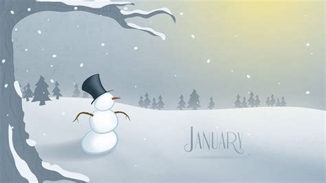 January Winter Desktop Wallpapers on WallpaperDog