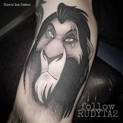 Lion King Scar Tattoo