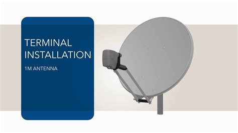 VSAT Terminal Tutorial - 1m Antenna and MDM2200 IP Satellite Modem Installation - Newtec Dialog ...