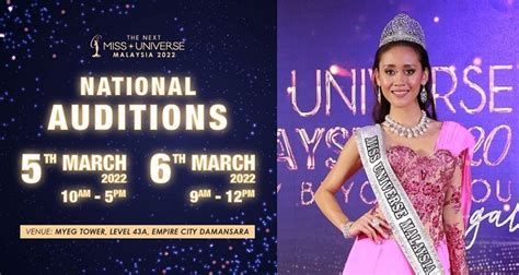 Are you the next Miss Universe Malaysia 2022? - Citizens Journal