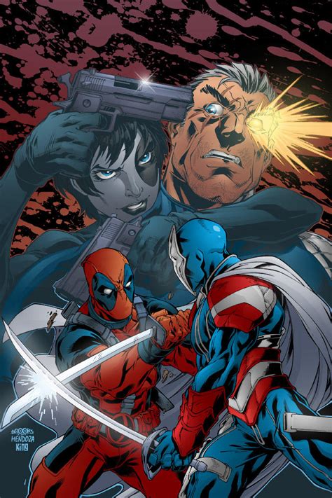 Cable and Deadpool Cover by K-Bol on DeviantArt