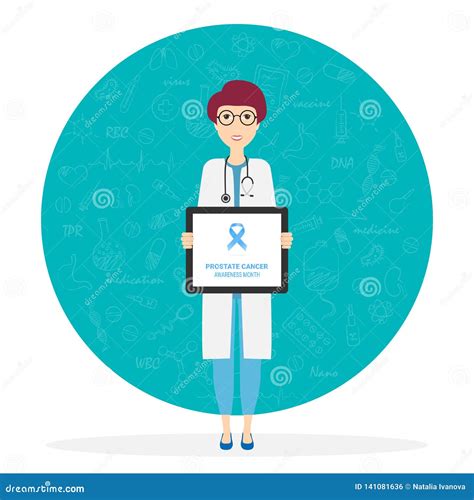 Prostate Cancer Awareness Month. Vector Illustration Stock Vector ...