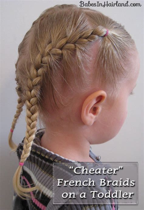 Toddler French Braids - Babes In Hairland