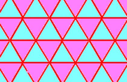 regular tesselation - tessellation