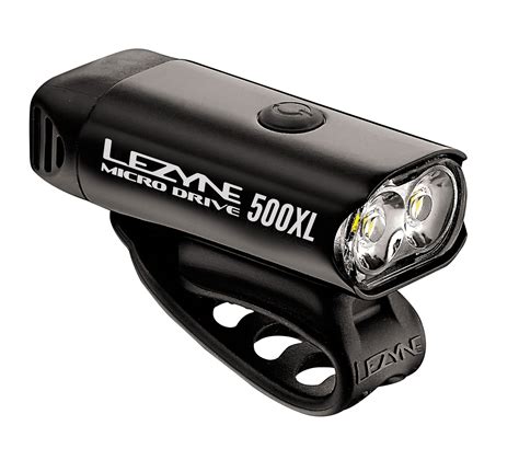 Lezyne Micro Drive 500XL Rechargeable Front Bike Light - 2017 | Merlin Cycles