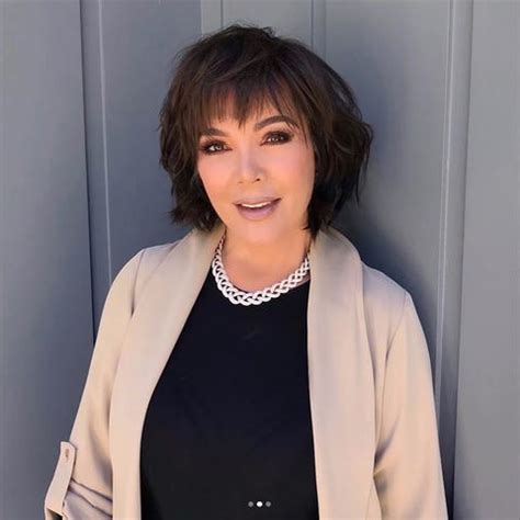 Kris Jenner Got a Hair Transformation and Her Textured Lob Is a Whole Lewk