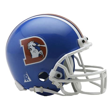 Riddell Denver Broncos Throwback 1976-1996 VSR4 Mini Football Helmet