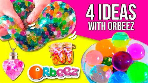 4 GIFT IDEAS with ORBEEZ 💞 * CRAFTS & EXPERIMENTS with ORBEEZ - YouTube