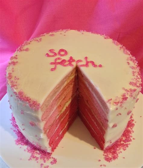 Domestic Sluttery: That's So Fetch: A Mean Girls Birthday Cake