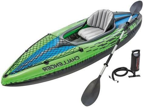 Intex Challenger K1 Inflatable Kayak Set 1-Person!! Brand