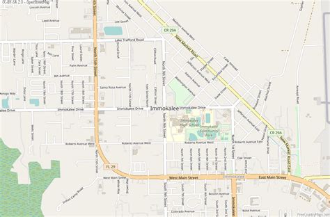 Immokalee Map United States Latitude & Longitude: Free Maps