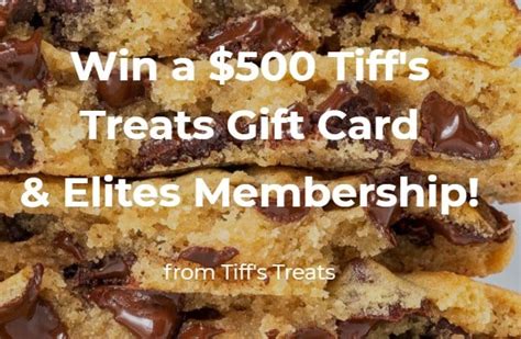 Win A $500 Tiff’s Treats Gift Card | MyFreeProductSamples.com