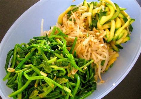 Basic Namul Banchan (Korean Sesame-Garlic Vegetable Side Dish) Recipe by x - Cookpad