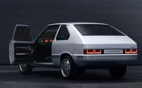 Hyundai Showcases A Fully Modernised Version Of Its 1975 Pony Hatchback ...