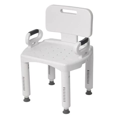 Drive Medical White Plastic Freestanding Shower Chair Lowes.com | Shower chair, Portable shower ...