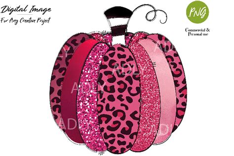 Pink Pumpkin Sublimation Transfer Graphic by adlydigital · Creative Fabrica