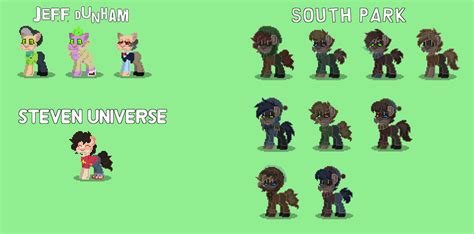 PONY TOWN CHARACTERS - 8.31.19 by zephyrr-b on DeviantArt