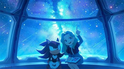 Shadow and Maria | Sonic, Sonic adventure, Sonic the hedgehog