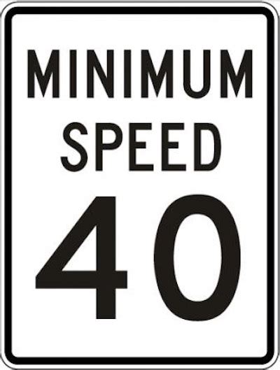 Minimum Speed Limit Sign (Meaning, What To Do)