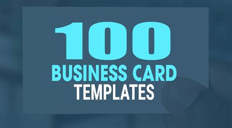 100 Fresh InDesign Business Card Templates – Redokun