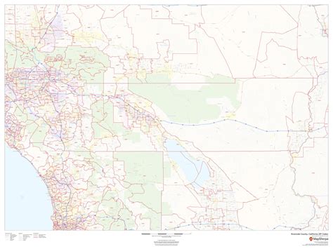 Riverside Ca Zip Code Map - Maps Model Online