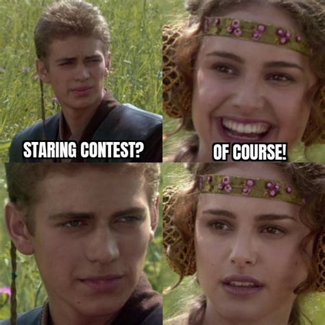 Staring contest : r/PrequelMemes