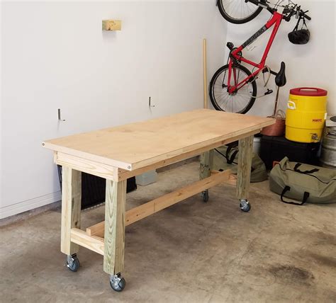 Folding and Rolling Work Bench : r/Workbenches