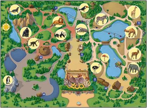 Lions and pandas and penguins, oh my! Stroll through our interactive zoo to watch realistic ...