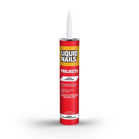 Liquid Nails Interior Projects 10 oz. Tan Latex Construction Adhesive LN-704 - The Home Depot