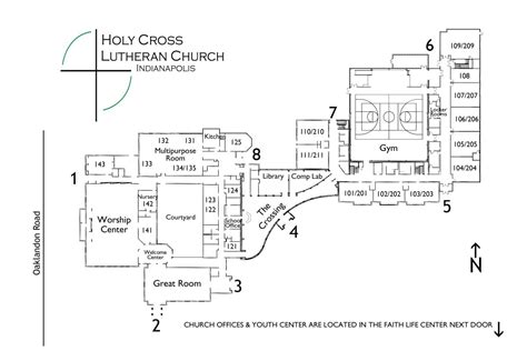 Holy Cross campus map 2016 BW all rooms doors and logo | Holy Cross | A ...